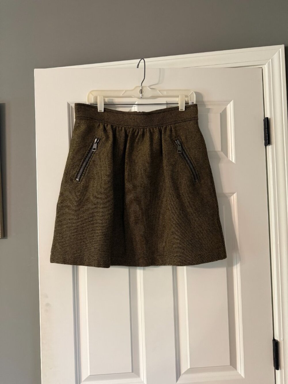**Burberry Brit Wool Blend Skirt**